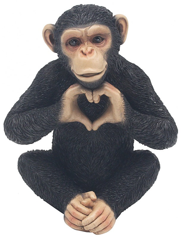 Cheeky Monkeys Making heart Sign