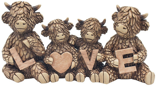 Hughie Highland Cows Love