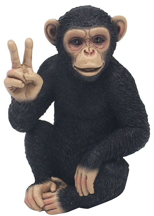 Cheeky Monkey Peace Sign