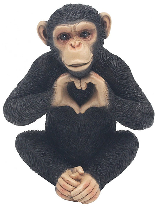 Cheeky Monkeys Making heart Sign